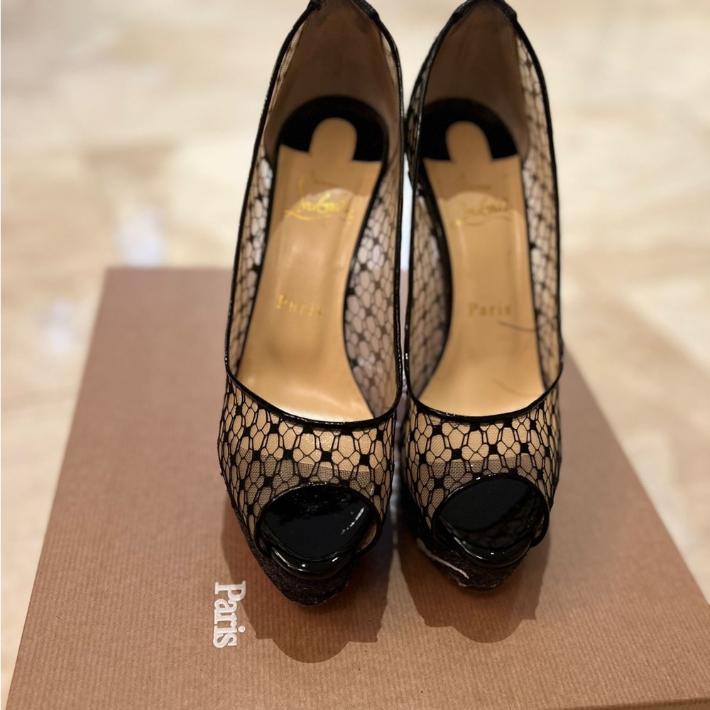 Christian Louboutin Black Heel